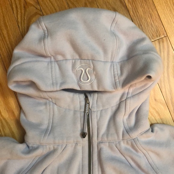LULULEMON scuba hoodie IV sheer violet size 6 - Picture 9 of 13
